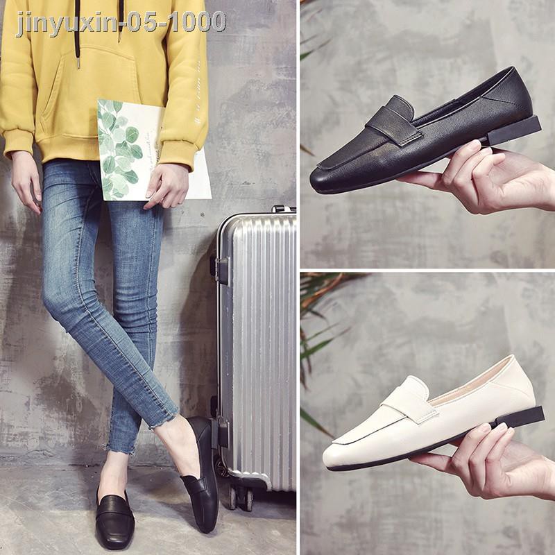 №►Đôi giày da đầu vuông kiểu Anh 2019 | BigBuy360 - bigbuy360.vn