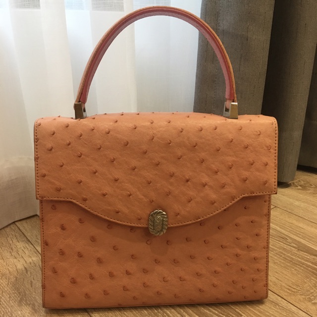 Túi da đà điểu made in Italy