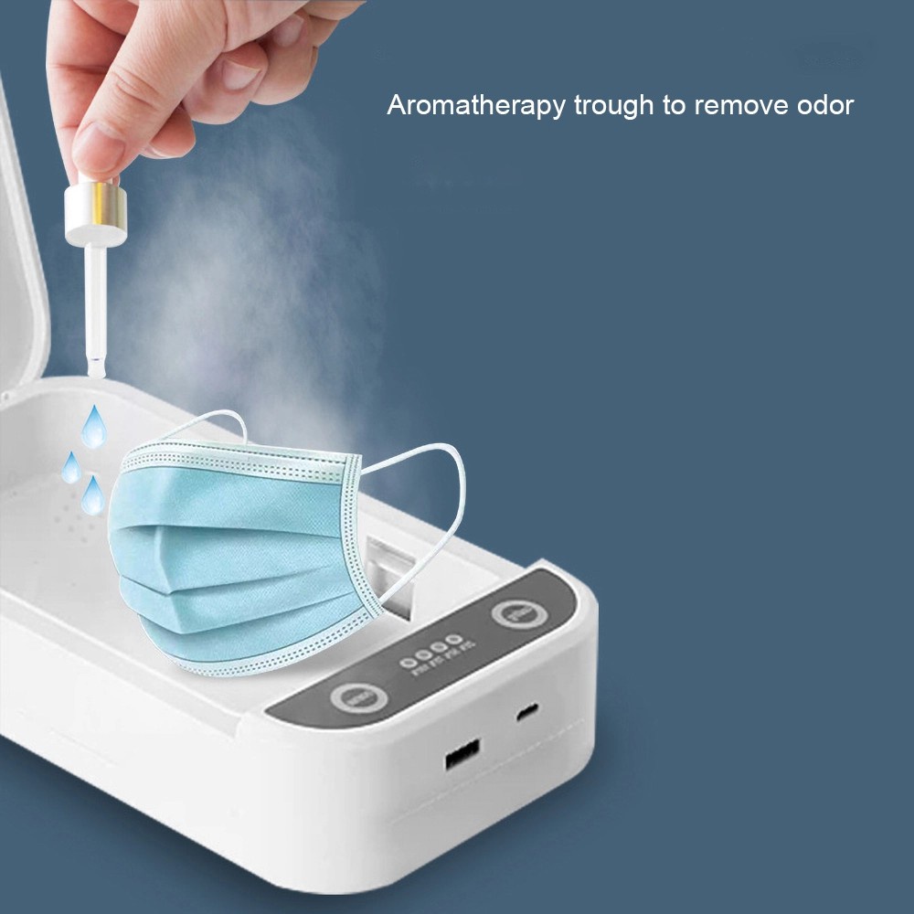 Máy tiệt trùng UV đa chức năng hộp khử trùng y tế dùng cho điện thoại di động đồng hồ khẩu trang phụ kiện các loại