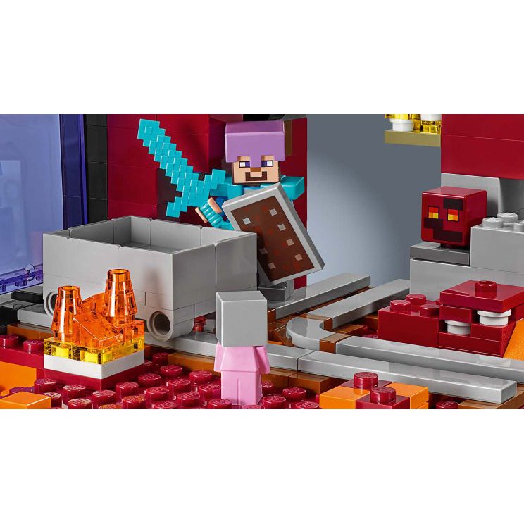 LEGO Minecraft 21143 Cổng vào thế giới Nether - 470 chi tiết