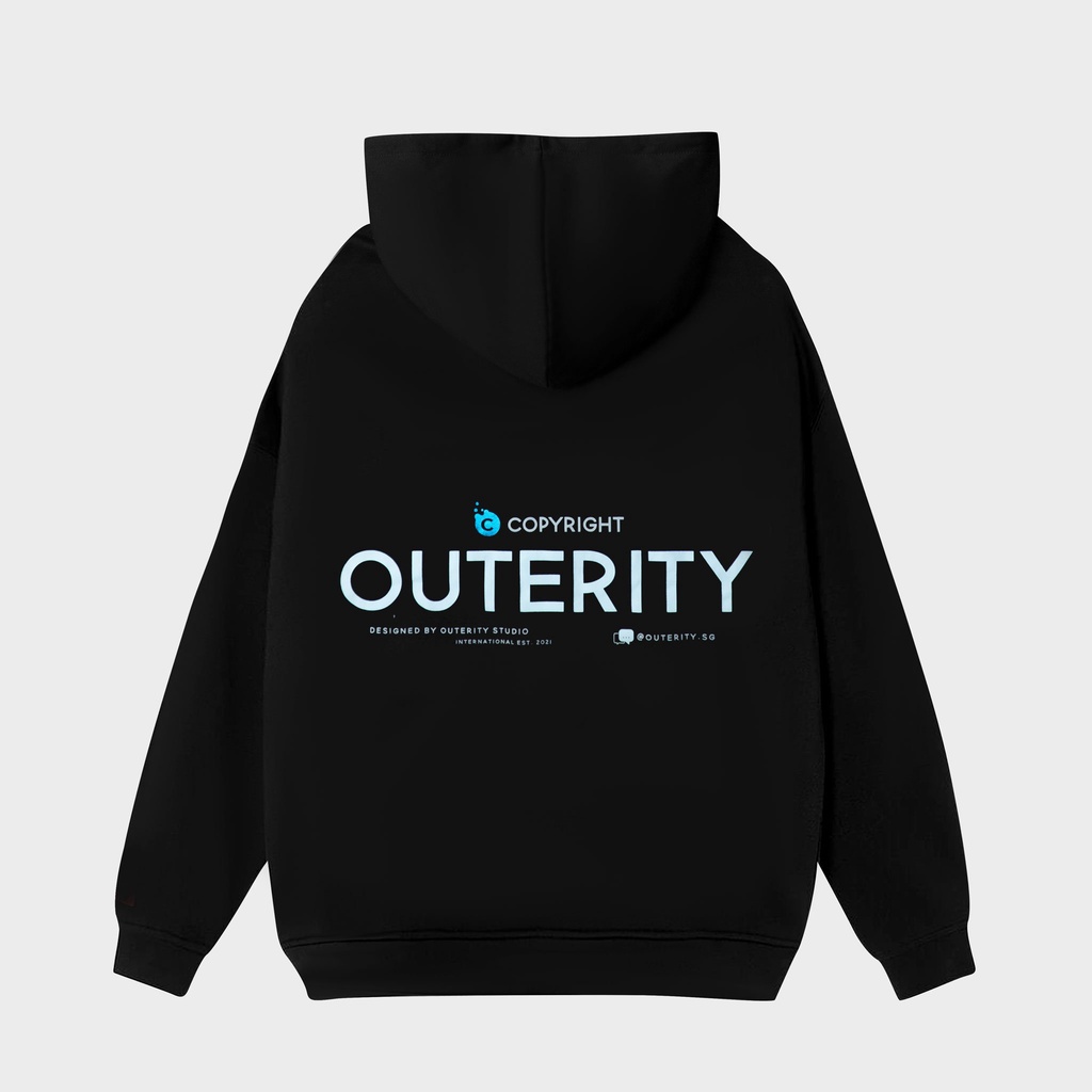 Áo Hoodie Nỉ Outerity Basic / Nỉ Chân Cua - ORP201 - Hàng mới về