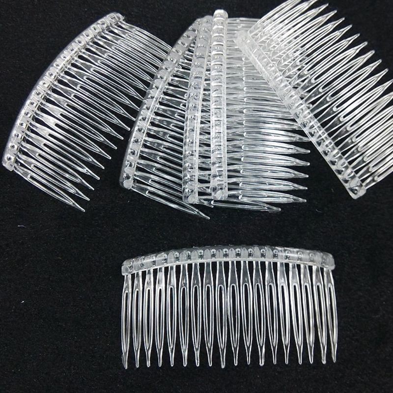 Set 10 Lược Nhựa Cài Tóc Cô Dâu Chuyên Dụng