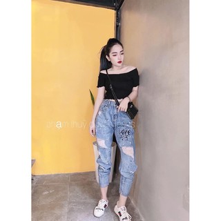 Áo len viền lượn mặc 2 kiểu ( kèm ảnh thật và video )