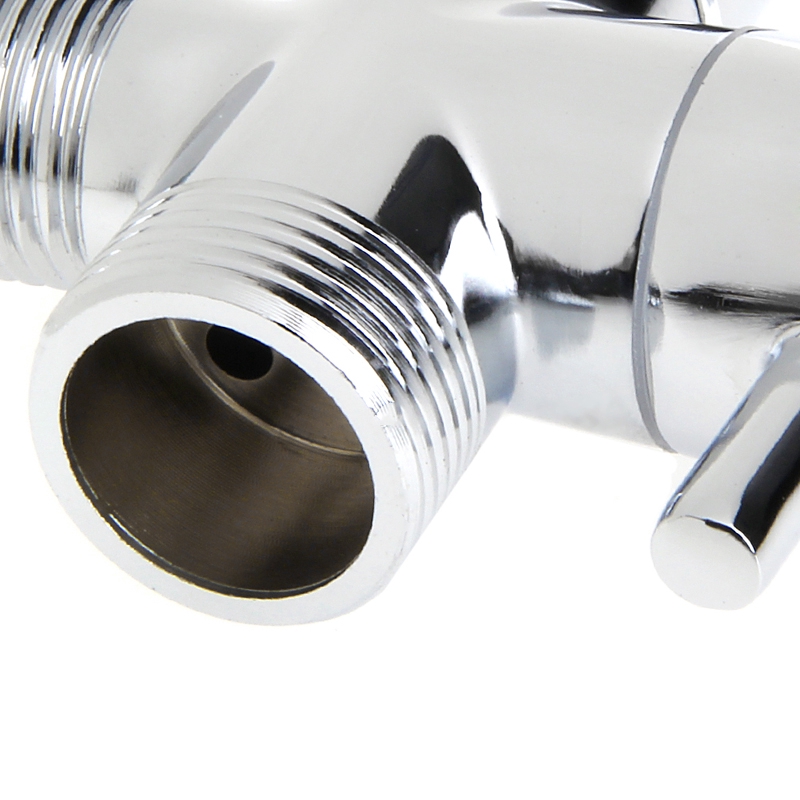 Van 3 đầu hình chữ T gắn đầu vòi hoa sen tiện lợi cho nhà tắm