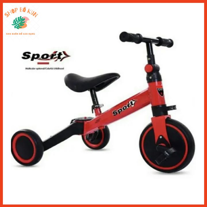 Xe chòi chân thăng bằng 3 trong 1 cho bé sport .