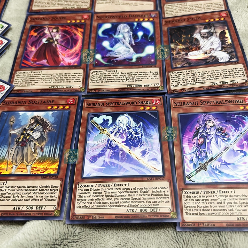 Bộ bài Yugioh - Shiranui - Structure Deck