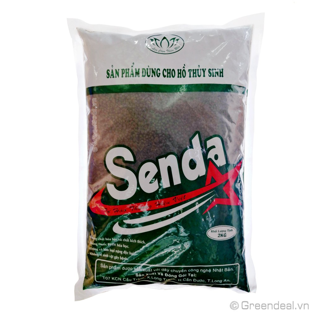Phân nền thủy sinh Senda cho hồ cá