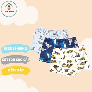 Set 3 quần chip bé trai hàng xuất dư size 100 - 150 Tiệm Nhà Sóc