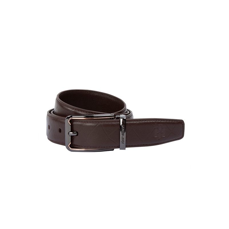 Thắt lưng nam da bò đầu kim , chất liệu 100% da thật John Henry - BE22SS17-HL