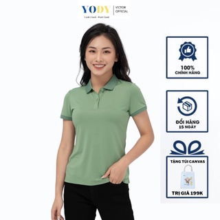 Áo Polo Nữ Coolmax YODY, Áo Cộc Tay Có Cổ Phối Bo Siêu Mát APN5320