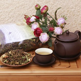 🍀Trà mát gan sơn mật hồng sâm 250gr - VÍP