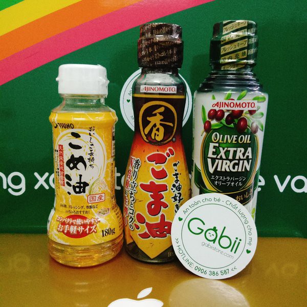 [BÉ 5 THÁNG] COMBO 3 DẦU ĂN CHAI LỚN- GABII STORE