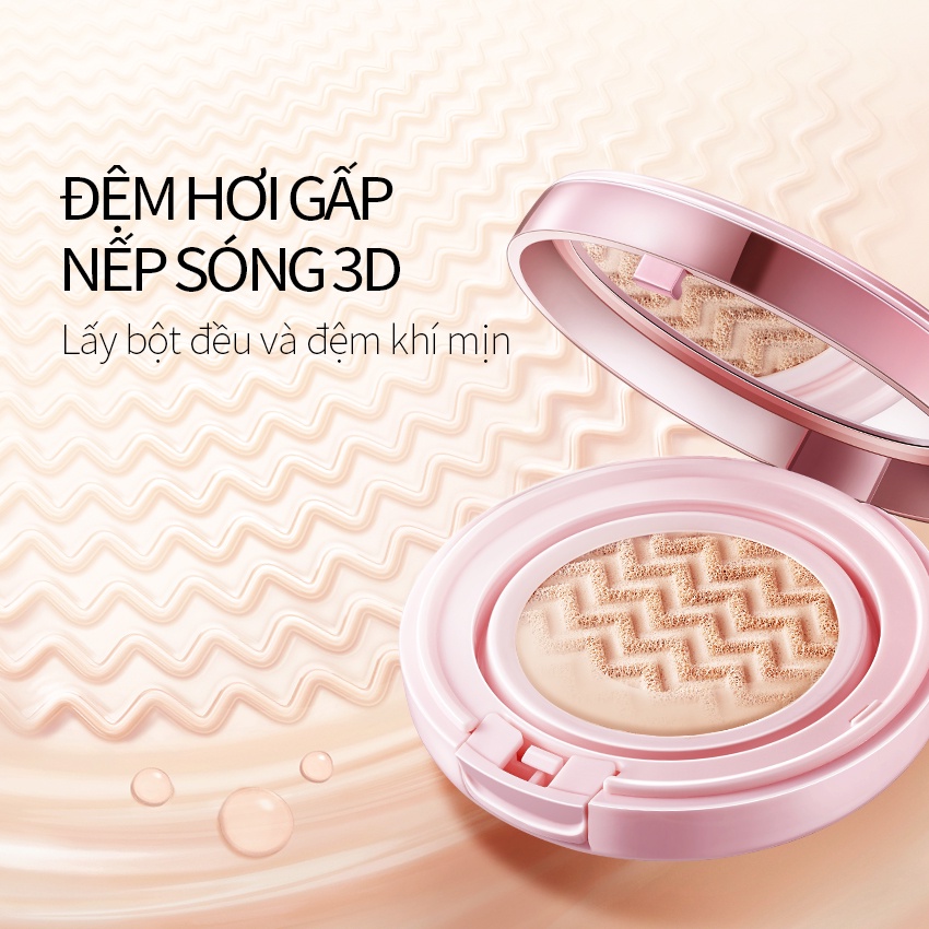 Phấn nước Che Khuyết Điểm Carslan Dưỡng Ẩm Màu Mịn Cho Làn Da Đẹp Tự Nhiên CC Cushion (2 lõi x 13.5g)
