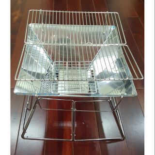Bếp nướng xếp gọn dã ngoại cắm trại hoạt động ngoài trời.bếp bbq. Bếp củi. Camping stove. Outdoor stove.bếp phượt