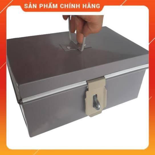 [FreeShip] [Grab Hỏa tốc 1H] Hòm tôn, thùng tôn đựng tiền, đựng tài liệu, loại 1, Đủ size - Bmart - NEW