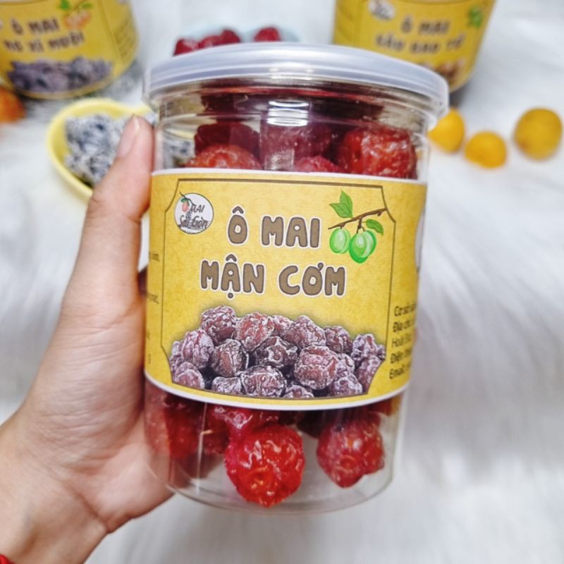 Ô Mai Mận Cơm - Vị Thơm Ngon, Dẻo Ngọt hộp 250gr - 400gr