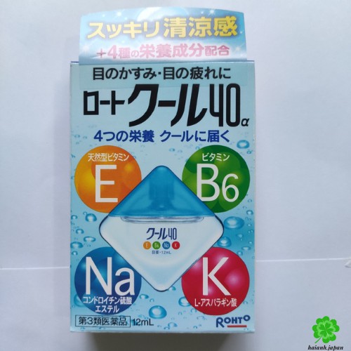 Nước nhỏ mắt Rohto Vita 40 nội địa Nhật Bản 12ml