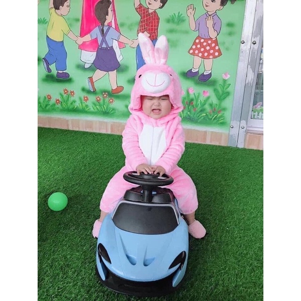 Body , Quần áo liền thân Hình lông thú cho bé trai gái