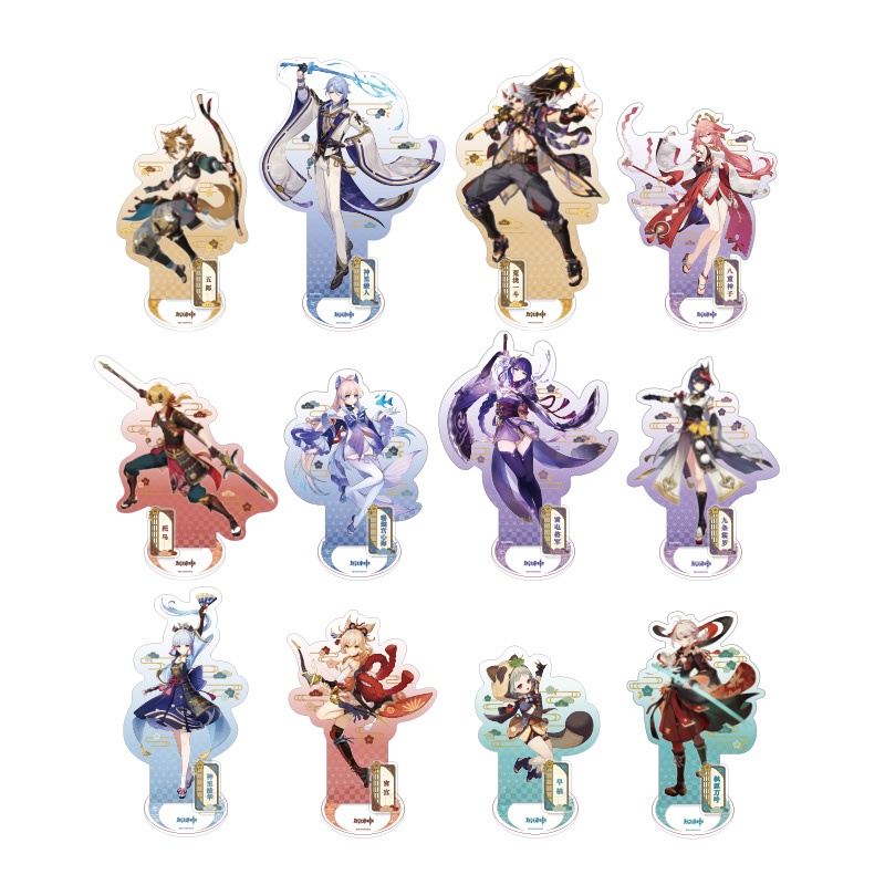 Mô Hình Standee Genshin Impact official Inazuma CHÍNH HÃNG
