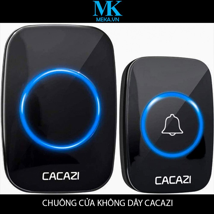 Chuông cửa không dây CACAZI tiện lợi, dễ sử dụng, độ bền cao