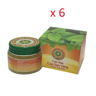 Dầu cù là cao sao vàng 16g