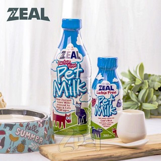 Sữa bò dành cho chó mèo ZEAL - Sữa tươi uống liền 380ml