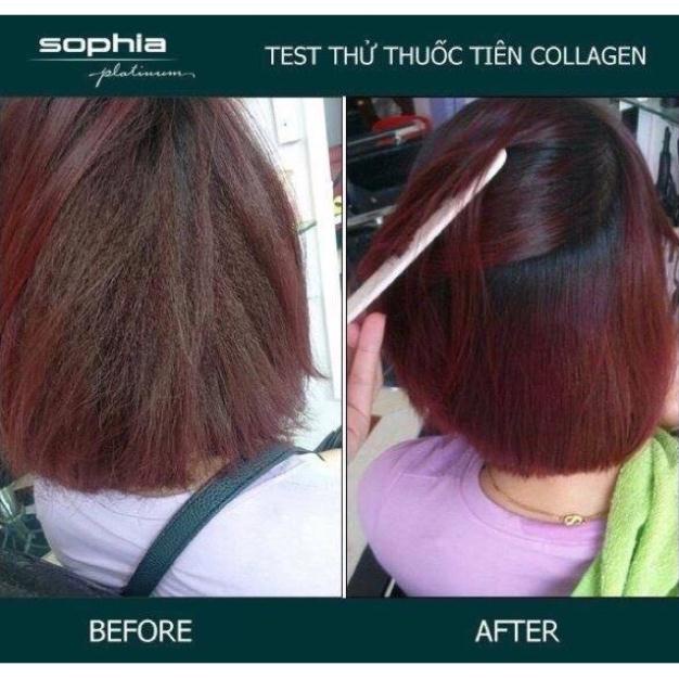 [ TẶNG MŨ ] Huyết thanh phục hồi tóc hư tóc nát tóc sun cực hiệu quả proein sophia 13ml Kenzii - Lẻ 1 Ống