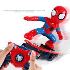 Đồ chơi Người nhện ván trượt No.2020A ,Đồ chơi người nhện trượt ván cho bé xoay 360 độ