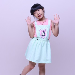 Chân váy bé gái yếm từ 10kg - 35kg để đi chơi GVZ2619 - JADINY