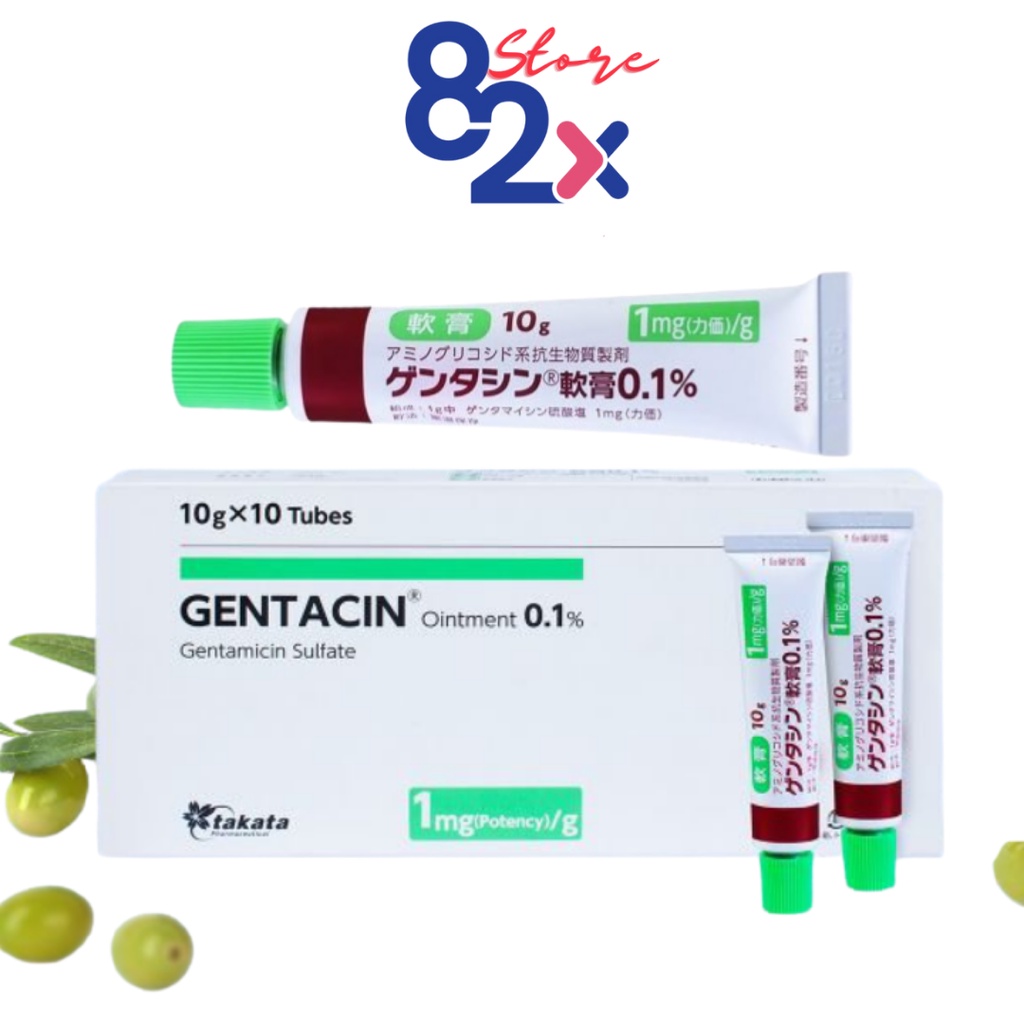 [Chính Hãng] Kem mờ sẹo Gentacin Nhật Bản 10g