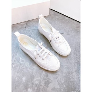 Giày slipon hàng nữ mũi vải thêu X