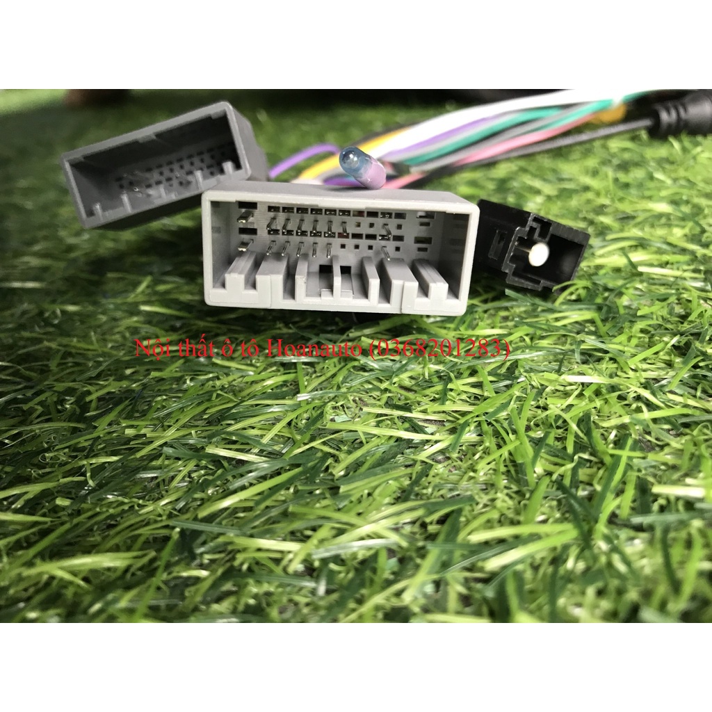 Dây Rắc Nguồn, Âm thanh, Cho Đầu DVD ô tô - 20 pin có rắc cam in và rắc cái Honda