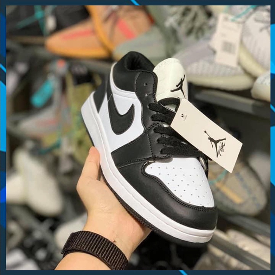 Giày thể thao sneaker JD ĐEN Trắng cổ thấp hight full size nam nữ da bò đôt không cháy | BigBuy360 - bigbuy360.vn