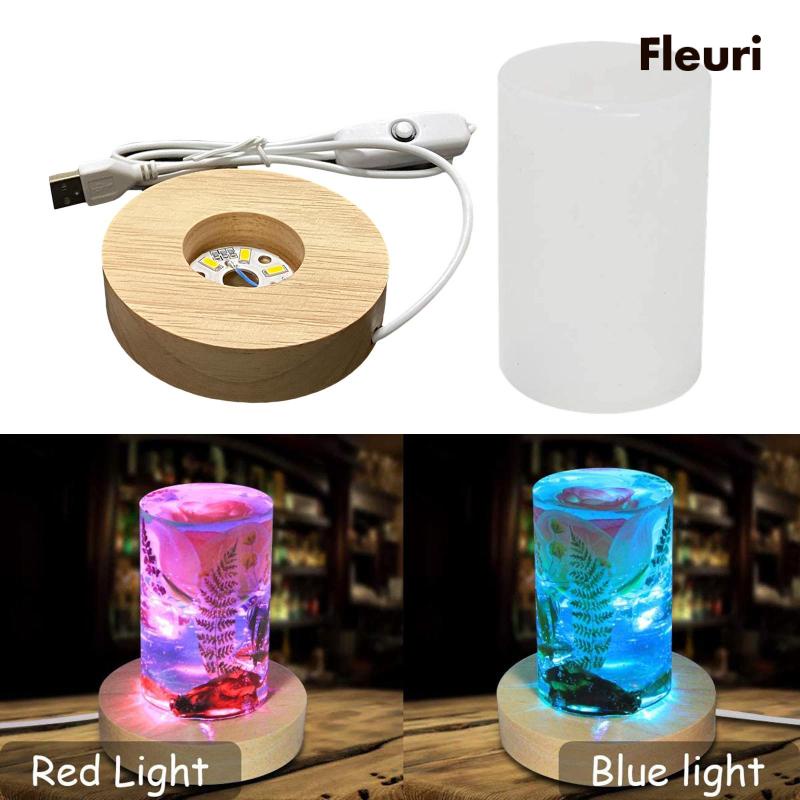 Đèn Ngủ Bằng Silicone DIY Epoxy Resin Đúc Thủ Công
