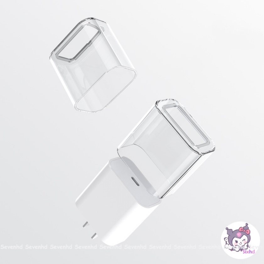 Ốp Điện Thoại TPU Silicon Trong Suốt Chống Sốc Cho iPhone 14 13 12 11 Pro Max X 7 8 18W / 20W