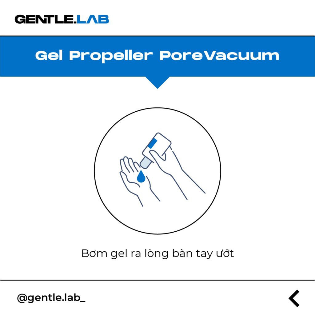 Gel rửa mặt than hoạt tính, NGỪA MỤN ĐẦU ĐEN Propeller Nga làm sạch sâu da 250ml Key4 Lab