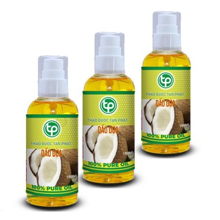 Dầu dừa nguyên chất 100ml - Tấn Phát