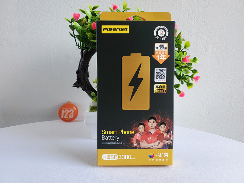 PIN PISEN IP 6S PLUS DUNG LƯỢNG CAO 3380MAh PIN PISEN CHÍNH HÃNG DÙNG CHO IP 6S PLUS BẢO HÀNH 12 THÁNG TOÀN QUỐC .