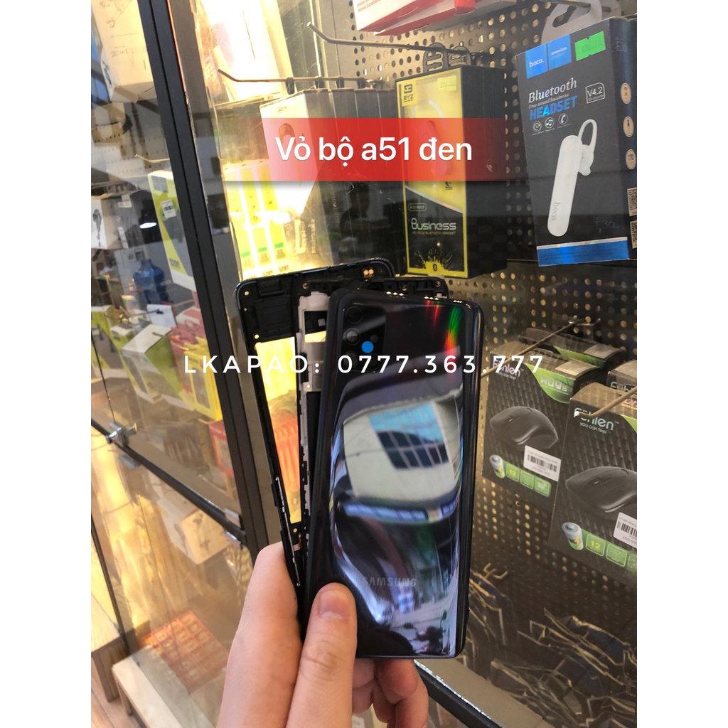 Vỏ bộ full Samsung A51 nhiều màu  zin new