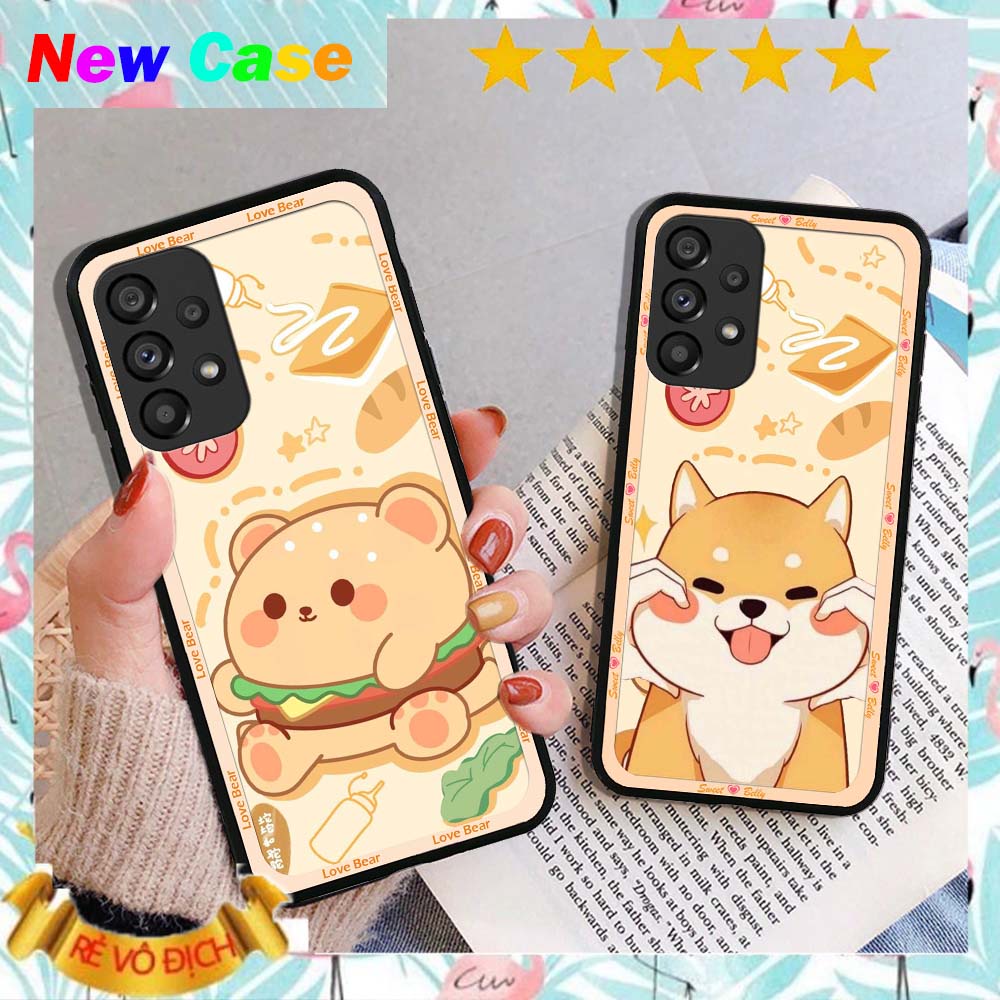 Ốp lưng Samsung A13 / A23 / A33 / A53 / A73 5G in hình họa tiết động vật cute đáng yêu