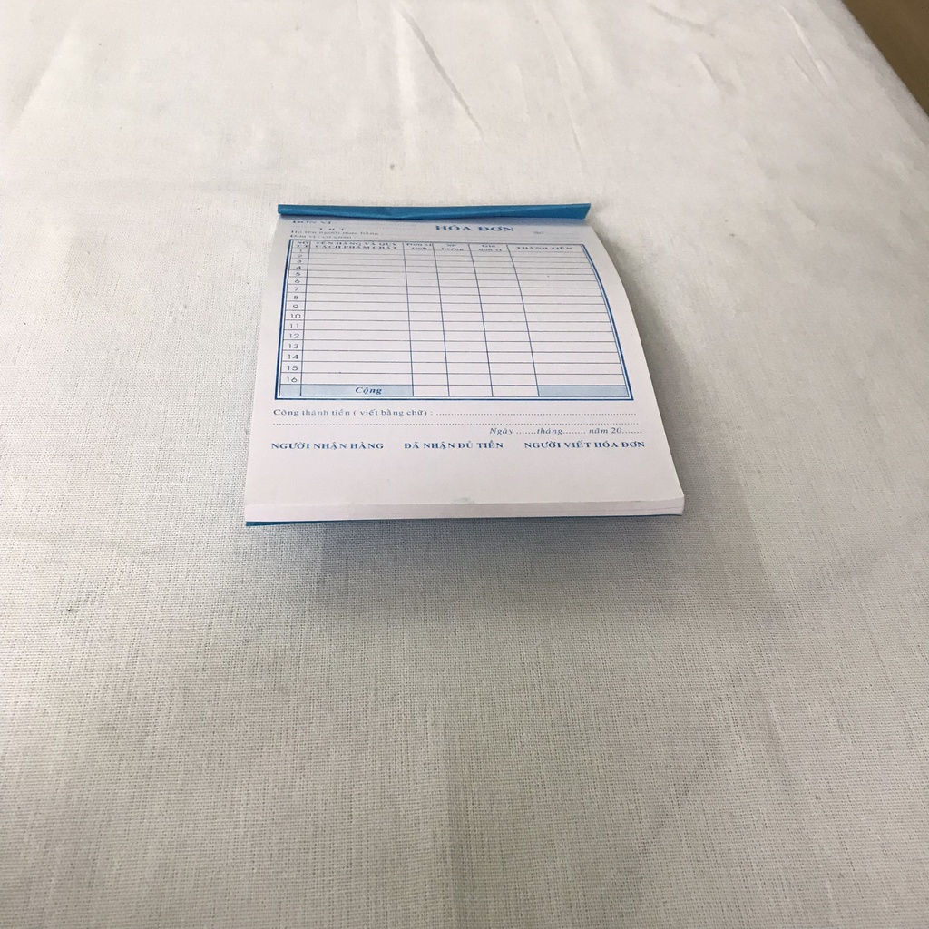 HOÁ ĐƠN  1 LIÊN FOR A5 50 TỜ 15x21