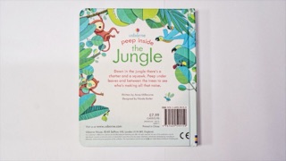 Sách Lật mở Peep Inside The Jungle Usborne