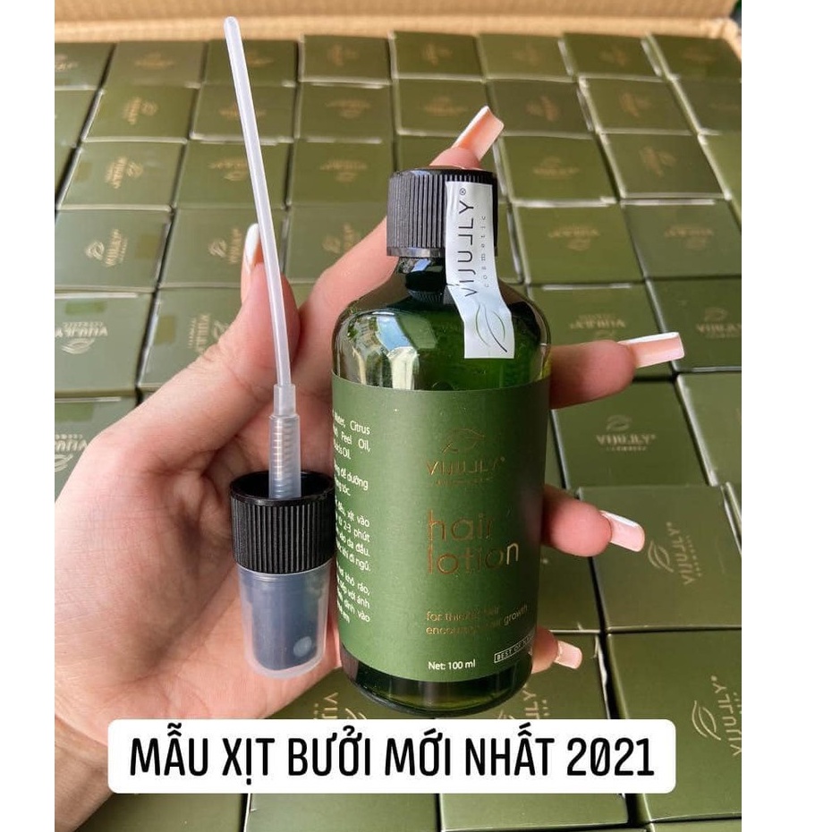 [Mã COSDAY - 50k đơn 250k] Tinh dầu bưởi Vi Jully dưỡng tóc 100ml