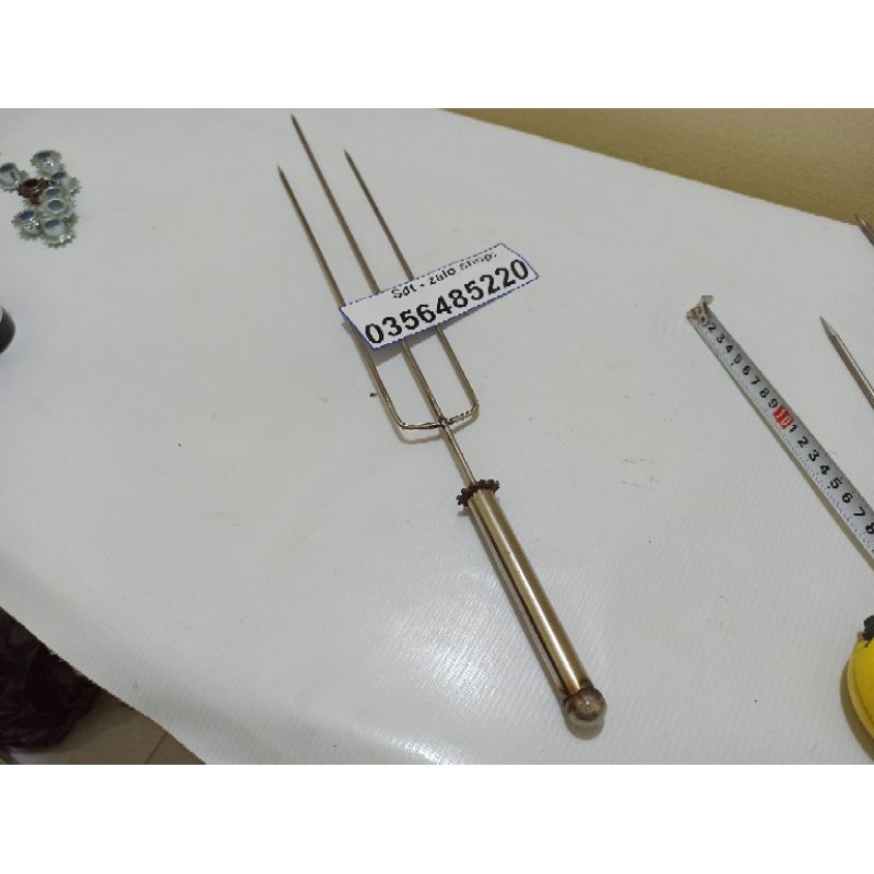 Xiên nướng thịt chế máy nướng 4mm