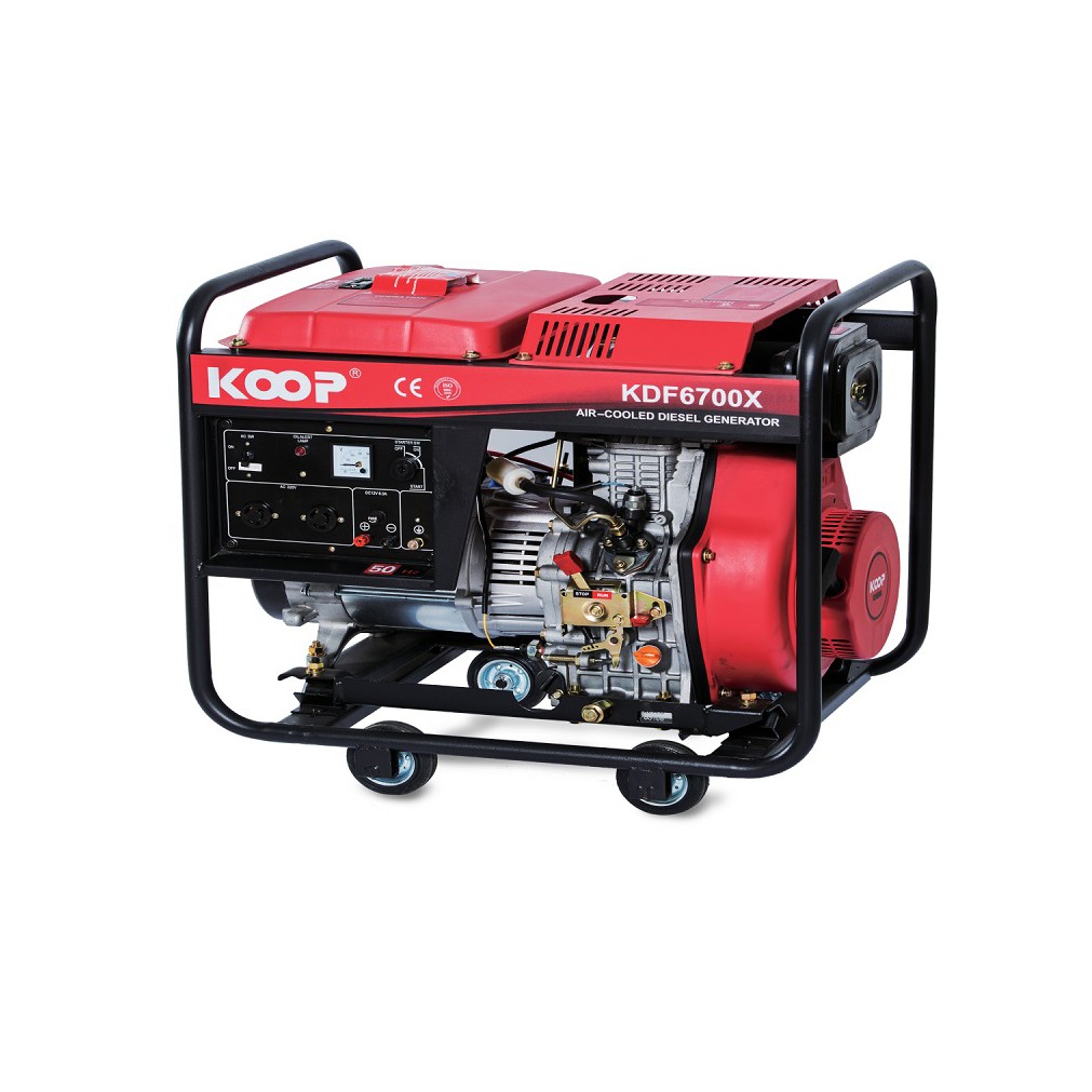 Máy Phát Điện Chạy Dầu 5Kw Koop KDF6700X