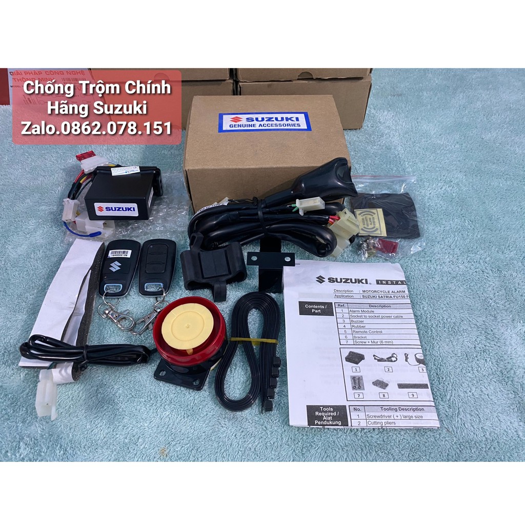 Chống Trộm SUZUKI Chính Hãng
