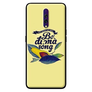 Ốp Lưng Oppo K3 - Realme X Mẫu Bơ Đi Mà Sống