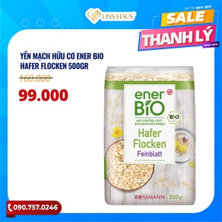 Yến mạch Hữu cơ Ener Bio Hafer Flocken 500gr