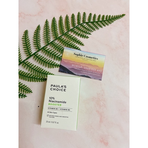 [Chuẩn AUTH] TINH CHẤT SE KHÍT LỖ CHÂN LÔNG VÀ LÀM SÁNG DA Paula’s Choice 10% Niacinamide Booster | BigBuy360 - bigbuy360.vn