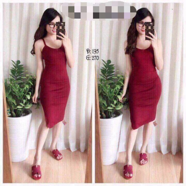 Đầm body hai dây | BigBuy360 - bigbuy360.vn